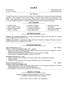 management-cv-template - CV Tips and Tricks